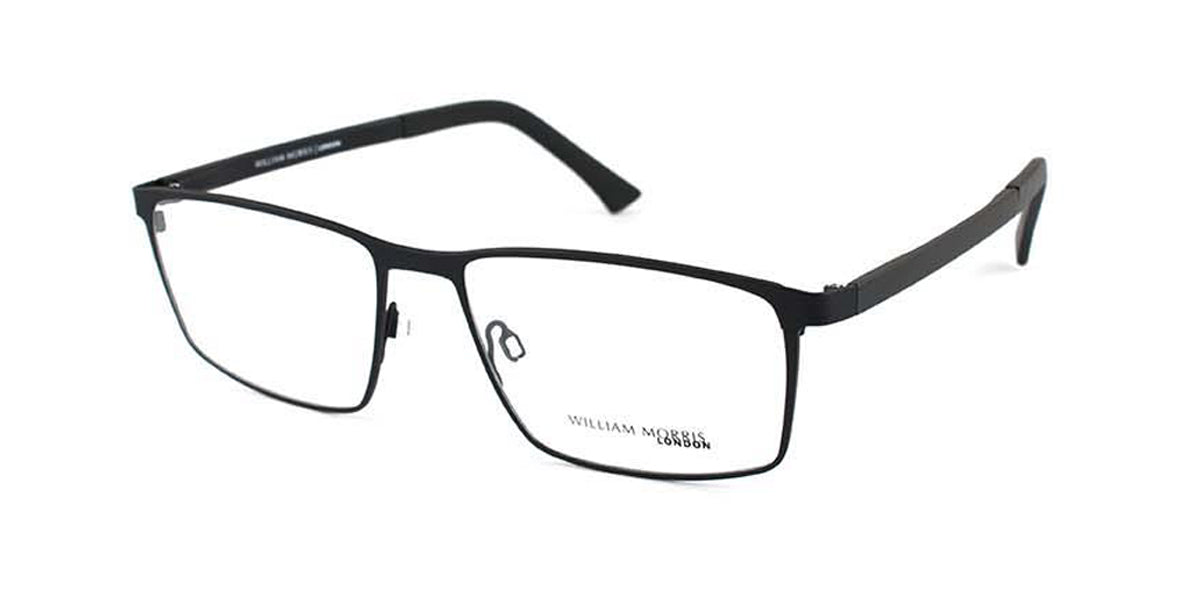 Matte Black William Morris London WM50094 Eyeglasses.