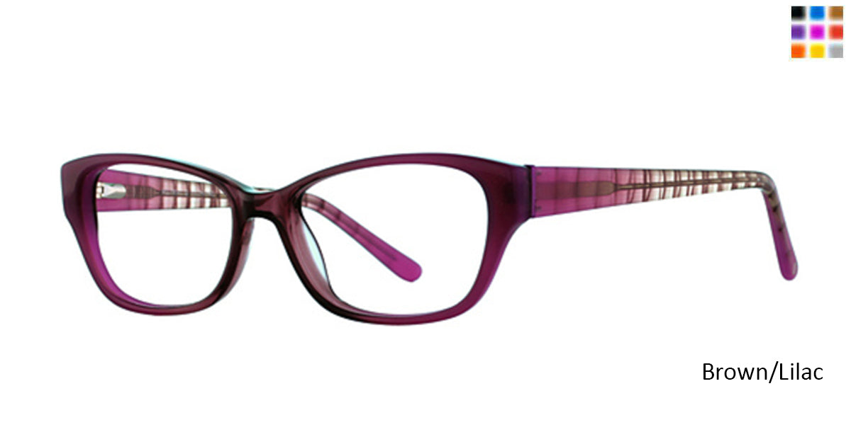 Brown/Lilac Romeo Gigli 79041 Eyeglasses