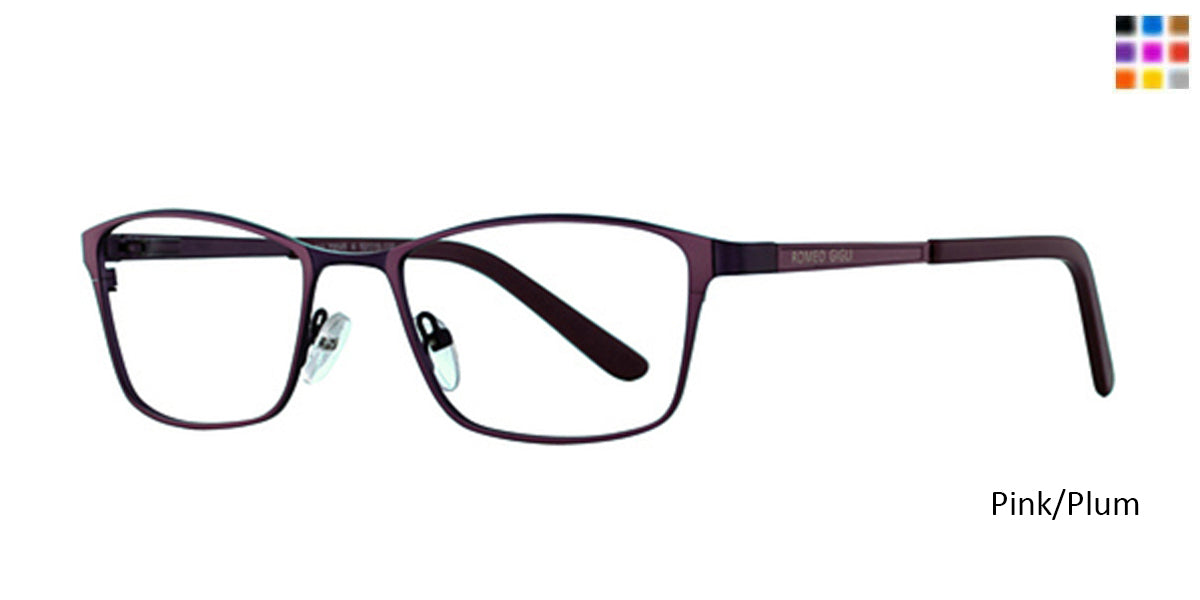 Pink/Plum Romeo Gigli 79045 Eyeglasses