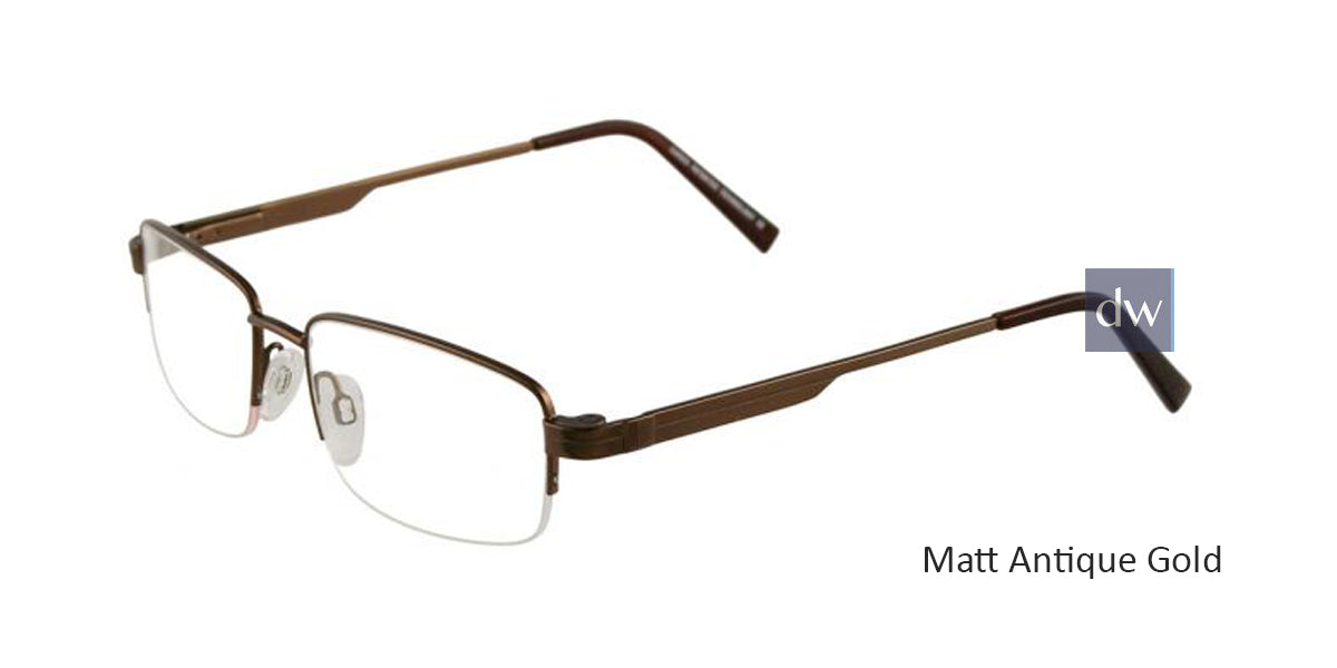 Matt Antique Gold Cargo C5036 Eyeglasses.