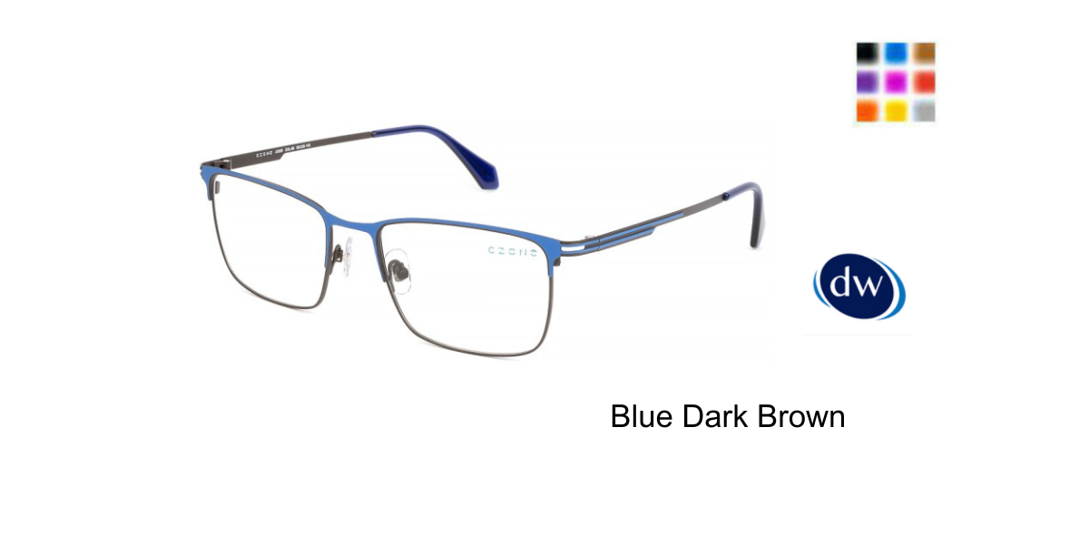 Blue Dark Brown