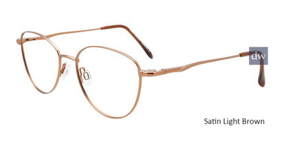 Satin Brown Cargo C5045 Eyeglasses.