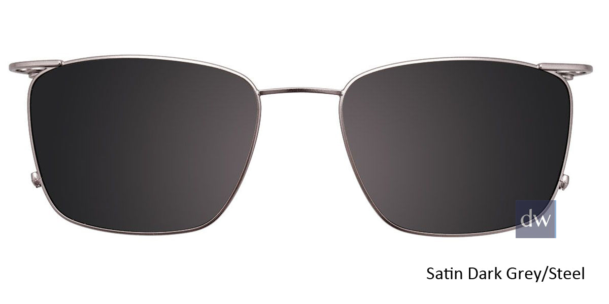 Satin Dark Grey Steel Clip-On