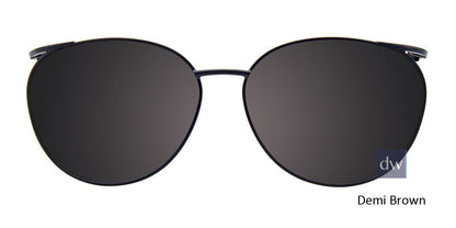 Demi Brown Clip-On