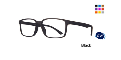 Black Eight to Eighty Hugh Eyeglasses
