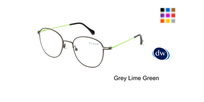 Grey Lime Green