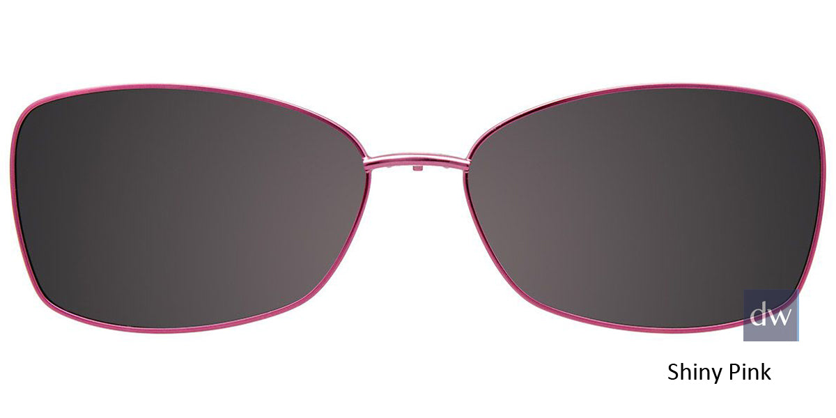 Satin Pink Clip-On