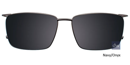 Navy Onyx Clip-On
