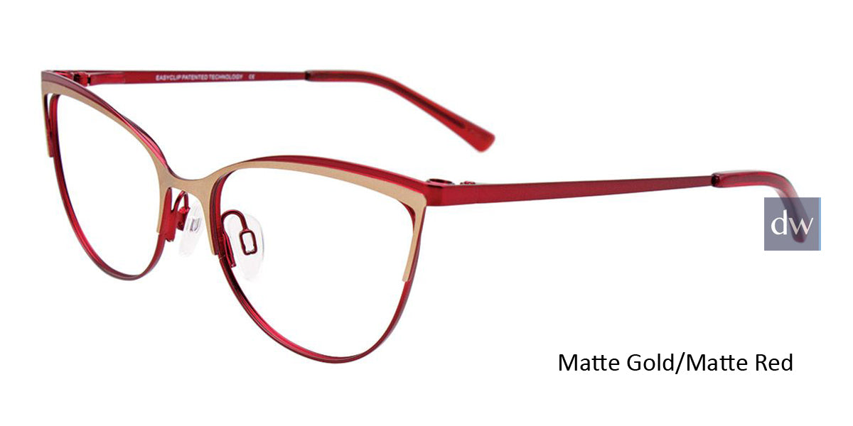 Matte Gold Matte Red