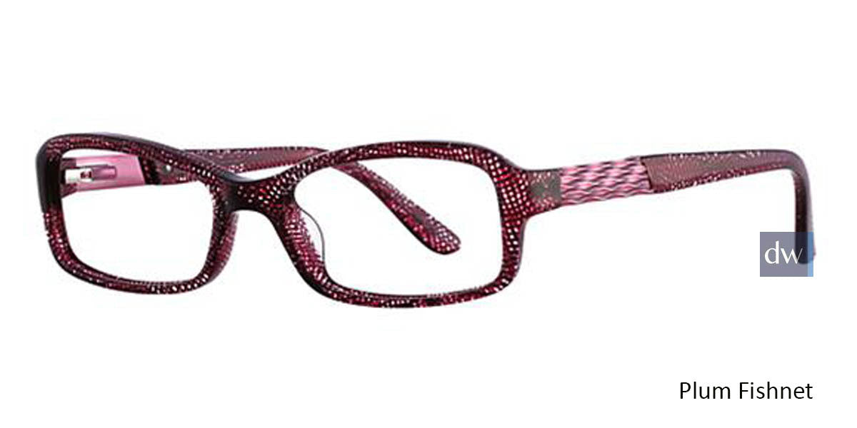 Plum Fishnet