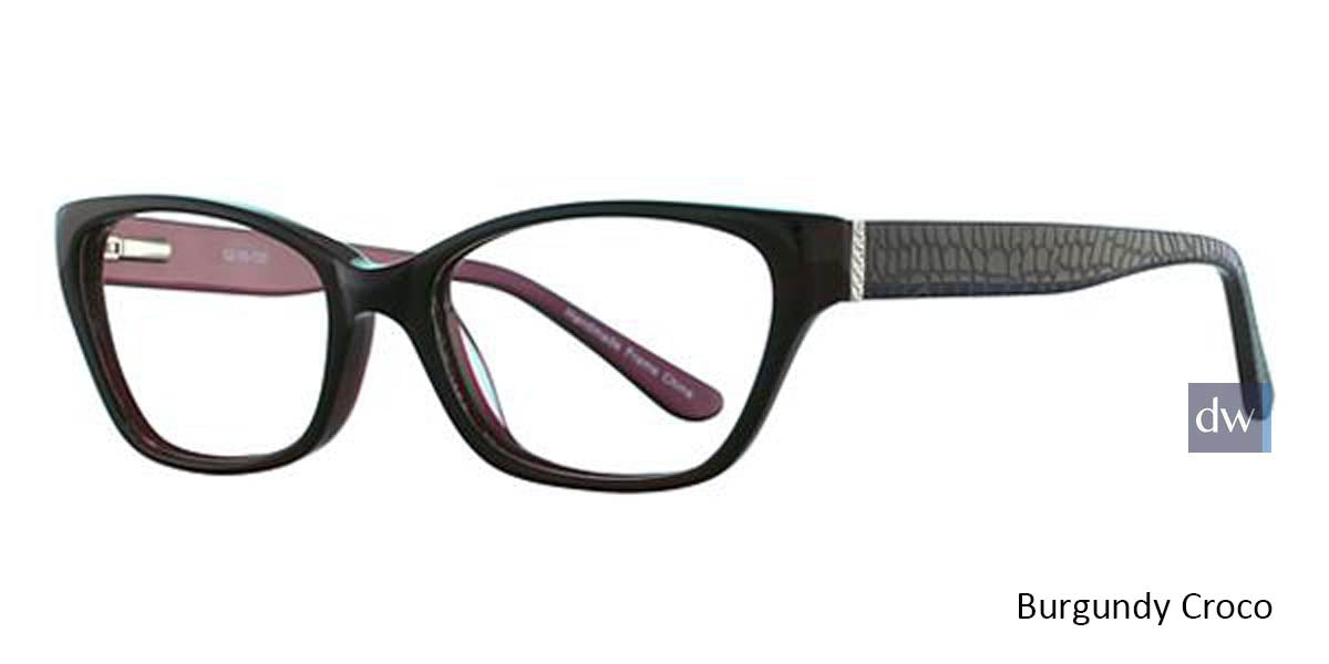 Burgundy Croco