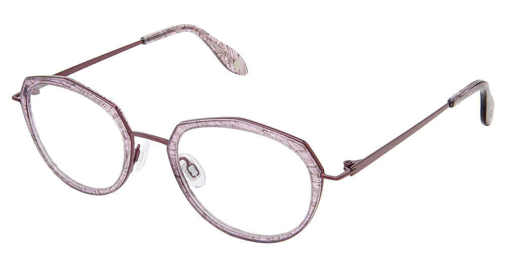 EGGPLANT  Fysh F-3681 Eyeglasses