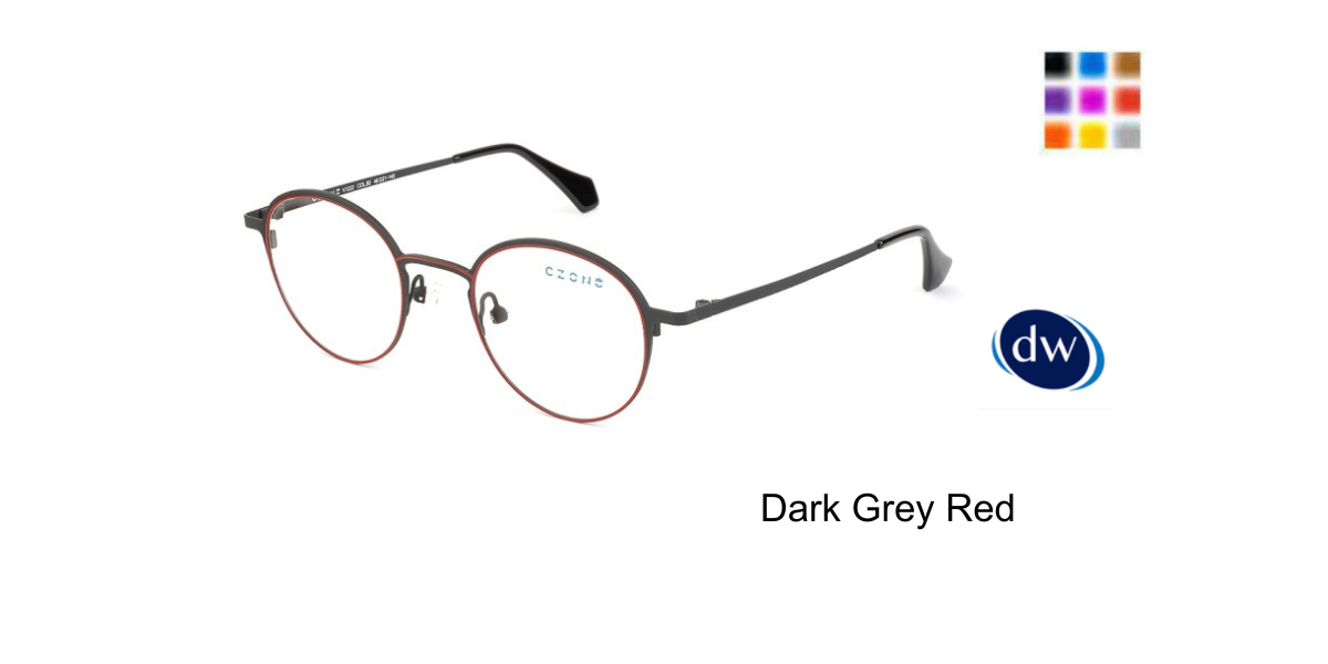 Dark Grey Red