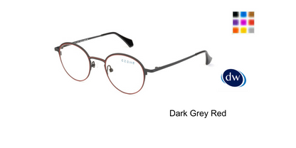 Dark Grey Red