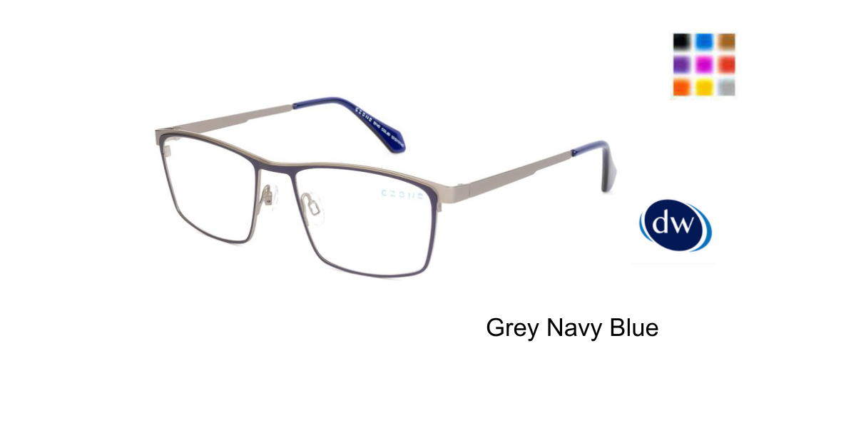 Grey Navy Blue