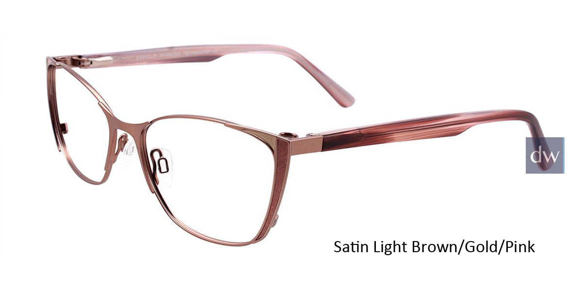 Satin Light Brown Gold Pink