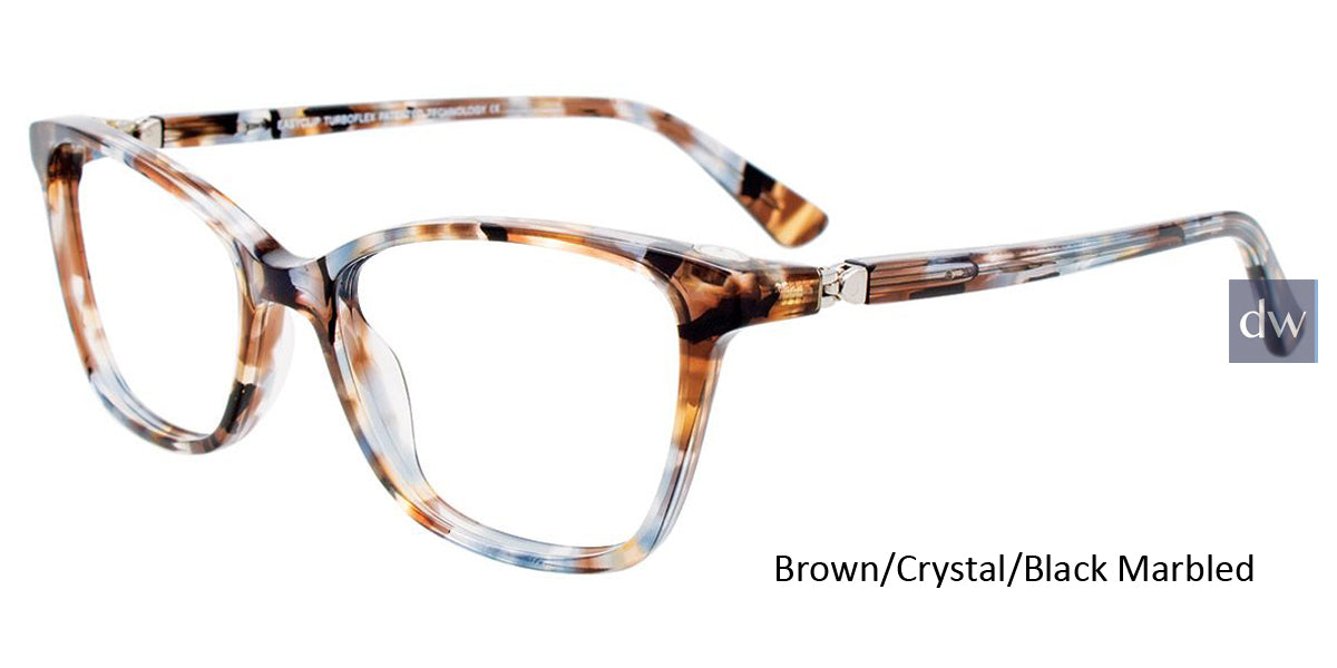 Brown Crystal Black Marbled