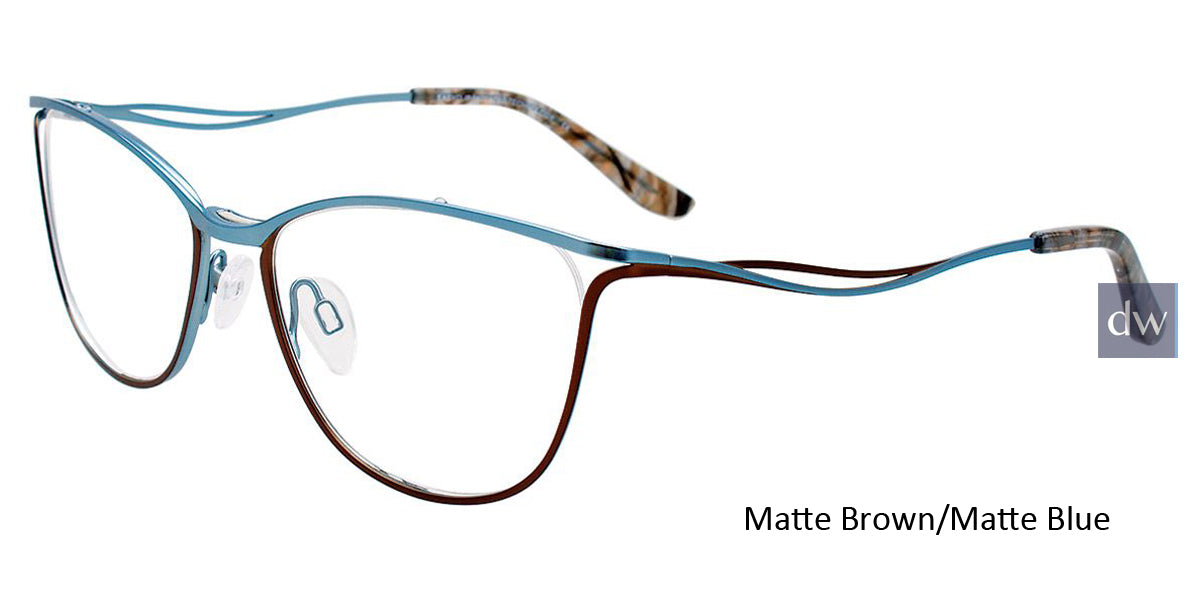 Matte Brown Matte Blue