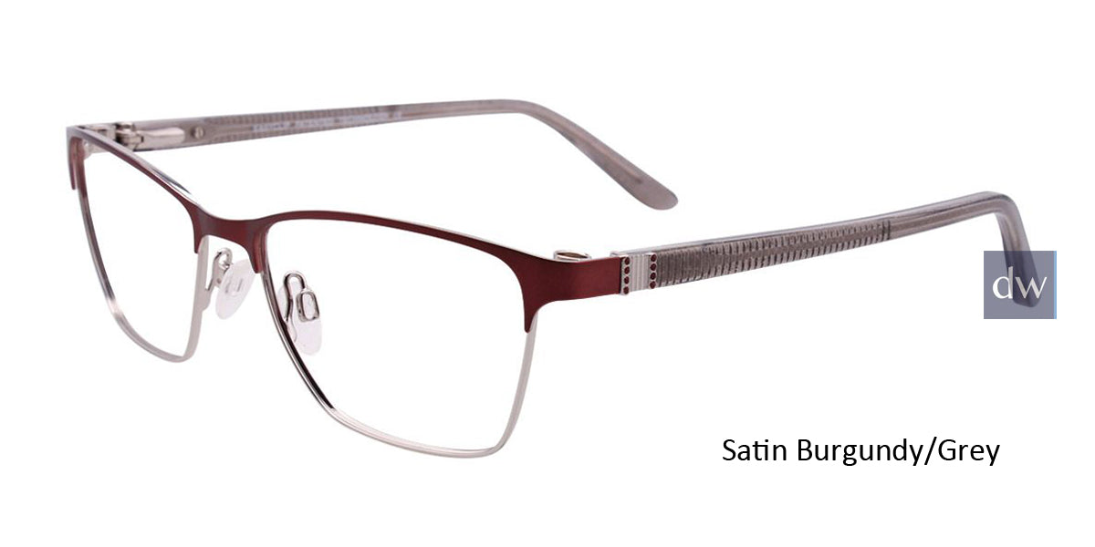 Satin Burgundy Grey