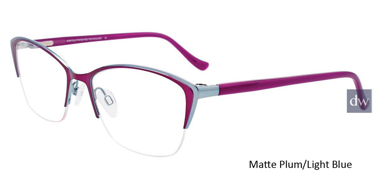 Matte Plum Light Blue