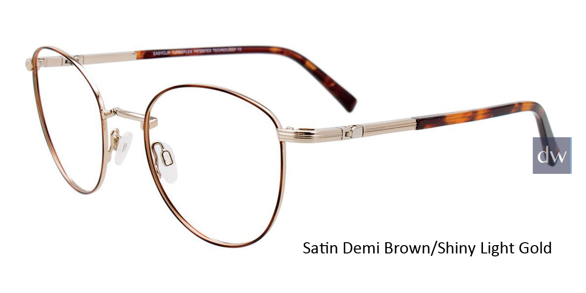 Satin Demi Brown Shiny Light Gold