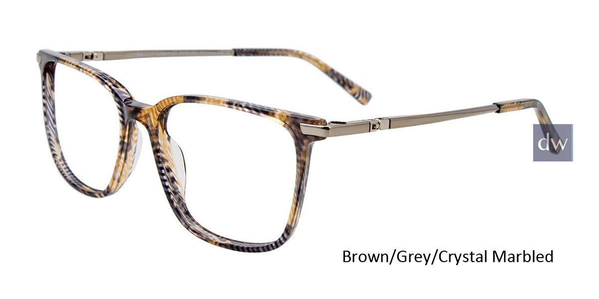 Brown Grey Crystal Marbled