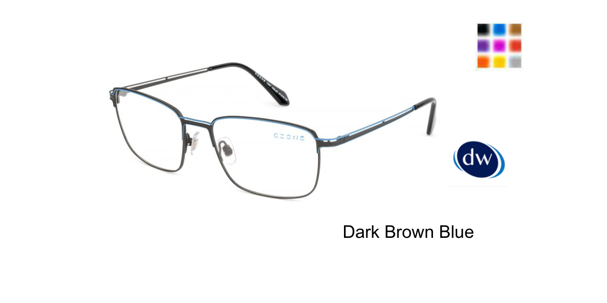 Dark Brown Blue