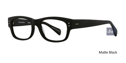 Matte Black Deja Vu 9013 Eyeglasses