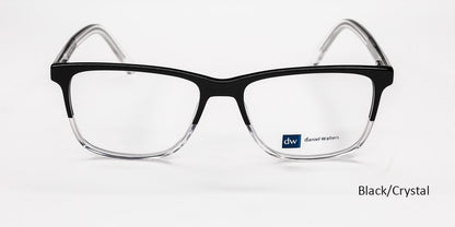 Black/Crystal Daniel Walters EAY908 Eyeglasses