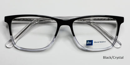 Black/Crystal Daniel Walters EAY908 Eyeglasses