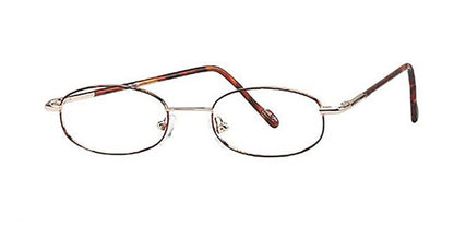 Demi Amber Elan 9074 Eyeglasses.
