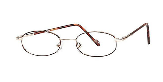 Demi Amber Elan 9074 Eyeglasses.