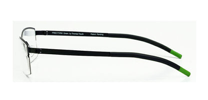 Black Free-Form FFA908 Eyeglasses .