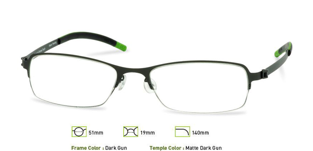 Dark Gun Free-Form FFA909 Eyeglasses.