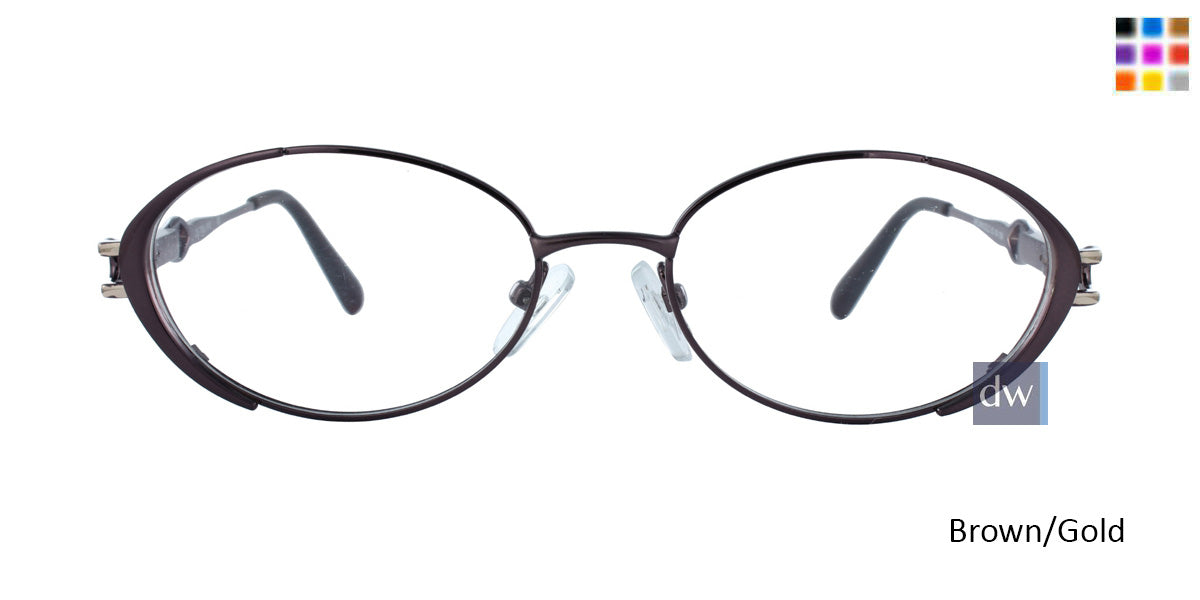 Brown/Gold CE-TRU 915 Eyeglasses