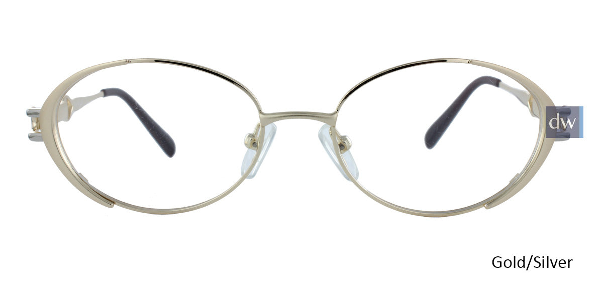 Gold/Silver CE-TRU 915 Eyeglasses