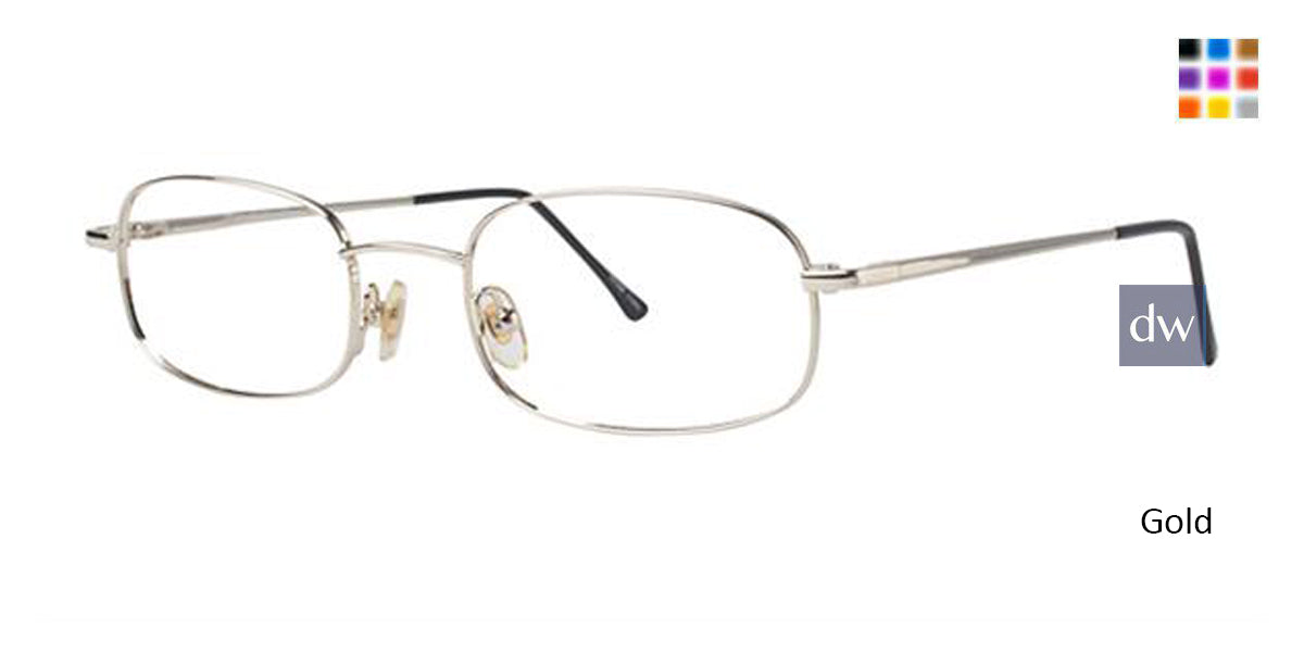 Gold Elan 9200 Eyeglasses.