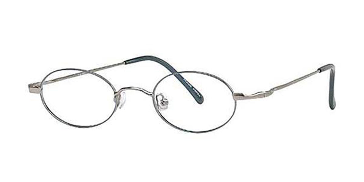 Gunmetal Blue Elan 9203 Eyeglasses.