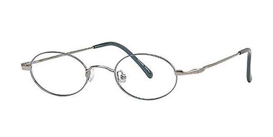 Gunmetal Blue Elan 9203 Eyeglasses.