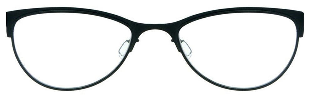 Matte Black Free-Form FFA921 Eyeglasses