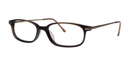 Deep Brown Elan 9225 Eyeglasses.