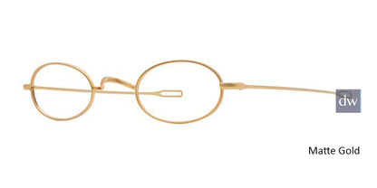 Matte Gold	Elan 9246 Eyeglasses.