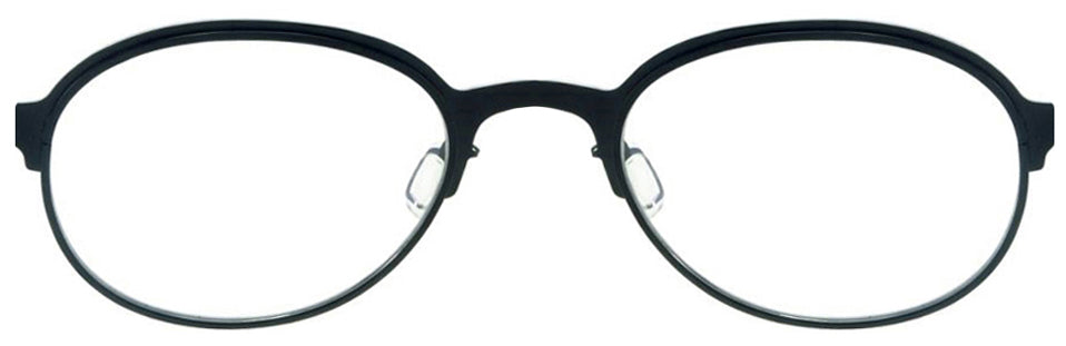 Matte Black Free-Form FFA925 Eyeglasses
