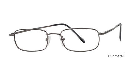 Gunmetal Elan 9268 Eyeglasses.