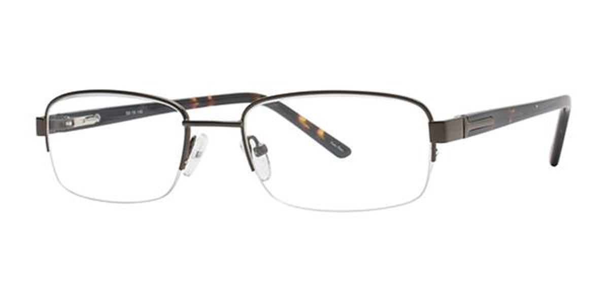 Brown Elan 9311 Eyeglasses.