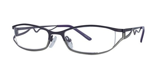 Brown/Lt. Brown Elan 9403 Eyeglasses.
