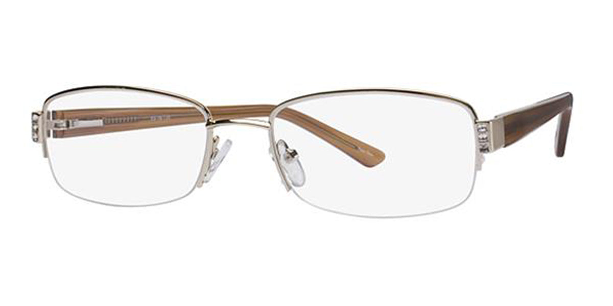 Gold Elan 9404 Eyeglasses.