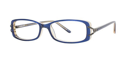Blue/Honey Elan 9416 Eyeglasses.