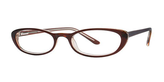 Brown Elan 9417 Eyeglasses.