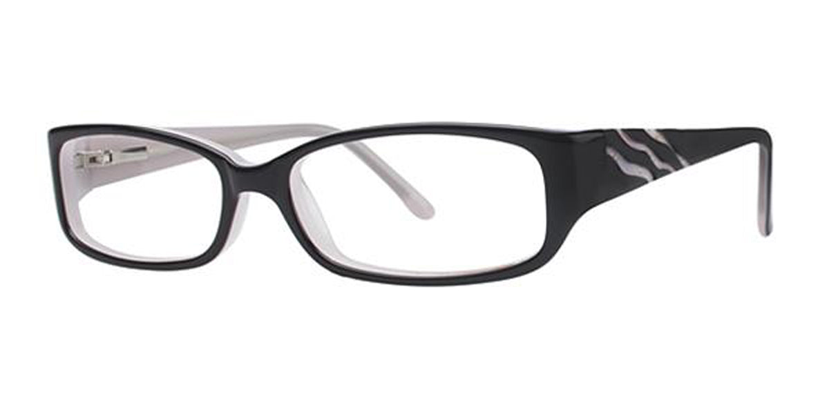 Black/Frost Elan 9422 Eyeglasses.